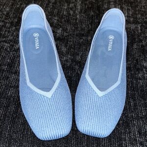 VIVAIA Women's Light Blue Loafers